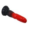 Power Monsters Fire Dragon – 24.5 cm Rippled Monster Silicone Dildo